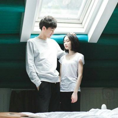 小清新甜蜜一对情头头像图片