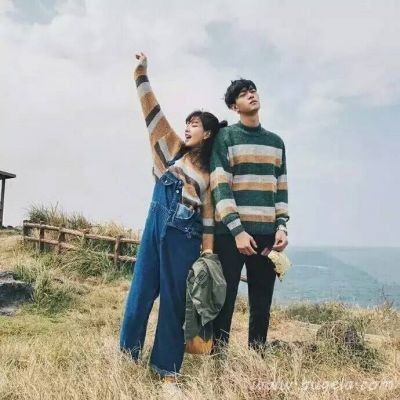 小清新甜蜜一对情头头像图片