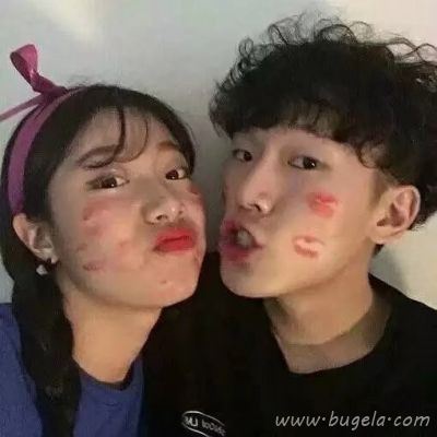 搞怪可爱的情侣头像图片