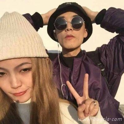 搞怪可爱的情侣头像图片