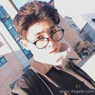 韩版男生帅气戴口罩头像图片