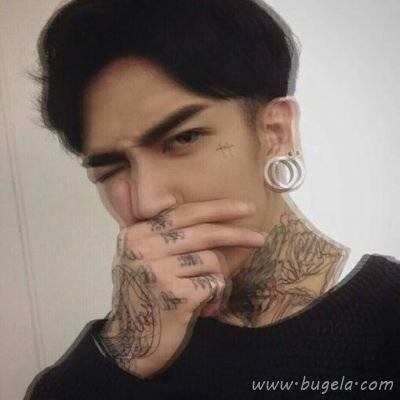 社会男生头像有纹身图片