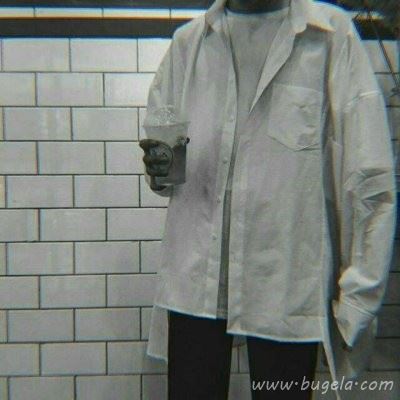 复古风男生衬衫半身头像图片