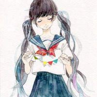 动漫水手服女生唯美头像_微信头像大全图片
