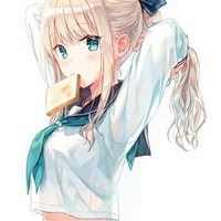 动漫水手服女生唯美头像_微信头像大全图片