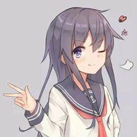 动漫水手服女生唯美头像_微信头像大全图片