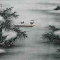 孤舟蓑笠翁唯美_微信头像大全图片