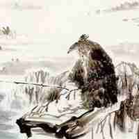 孤舟蓑笠翁唯美_微信头像大全图片