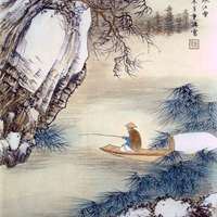 孤舟蓑笠翁唯美_微信头像大全图片