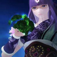 漫画头像女生唯美冷傲偏天蓝色_微信头像大全图片