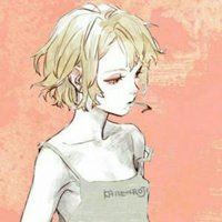 漫画头像短发女生唯美冷傲_微信头像大全图片
