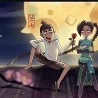 伍六七和梅花十三的情侣头像_微信头像大全图片