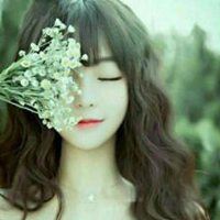 唯美鲜花遮眼睛女生头像_微信头像大全图片