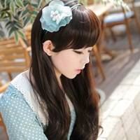 头上带花的女生头像清晰版_微信头像大全图片
