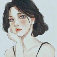 女微信头像唯美气质手绘_微信头像大全图片