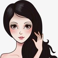 手绘头像女生唯美简约成熟女人_微信头像大全图片