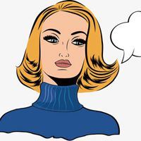 手绘头像女生唯美简约成熟女人_微信头像大全图片