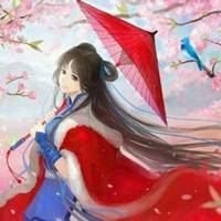动漫头像女生古风唯美古韵淡雅撑伞_微信头像大全图片