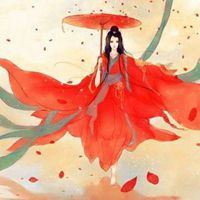动漫头像女生古风唯美古韵淡雅撑伞_微信头像大全图片