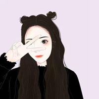 彩色手绘女生头像唯美高清_微信头像大全图片