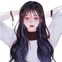 彩色手绘女生头像唯美高清_微信头像大全图片