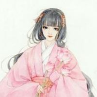 彩色手绘女生头像唯美高清_微信头像大全图片