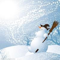 晨曦唯美雪景头像_微信头像大全图片