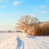 晨曦唯美雪景头像_微信头像大全图片