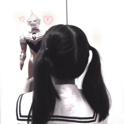 突显男生地位的情侣头像 卡通人物图片