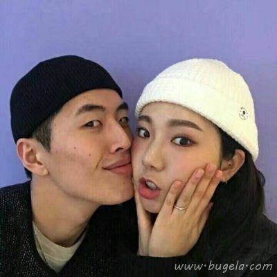 欧美时尚一对QQ情侣头像图片