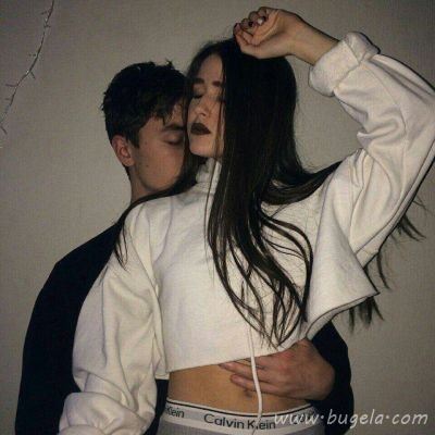 欧美时尚一对QQ情侣头像图片
