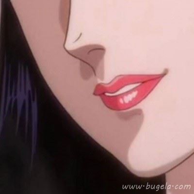 动漫高冷红唇霸气女生头像 韩系二次元红唇女生头像图片