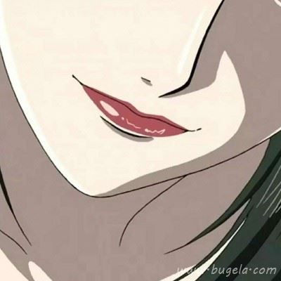 动漫高冷红唇霸气女生头像 韩系二次元红唇女生头像图片