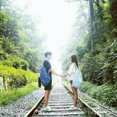 全身照一对情侣头像图片
