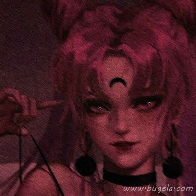 动漫女生高冷个性头像 二次元网图女像图片