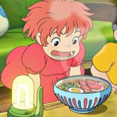 波妞和宗介的情侣头像一人一半 不明显图片