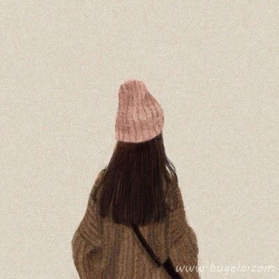 好看的动漫少女背影头像 合适女生的微信头像图片