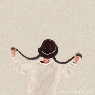 好看的动漫少女背影头像 合适女生的微信头像图片