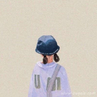 好看的动漫少女背影头像 合适女生的微信头像图片