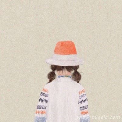 好看的动漫少女背影头像 合适女生的微信头像图片