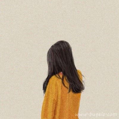 好看的动漫少女背影头像 合适女生的微信头像图片