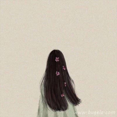 好看的动漫少女背影头像 合适女生的微信头像图片