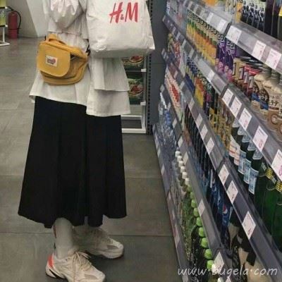女生半身裙子头像 女生半身控长裙头像图片