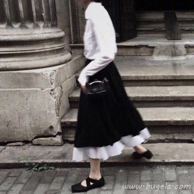 女生半身裙子头像 女生半身控长裙头像图片