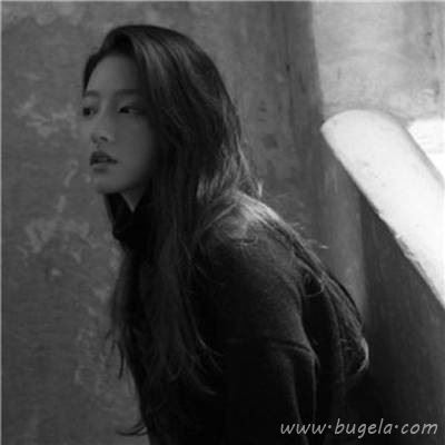 伤感女生冷淡黑白头像 孤独心碎冷淡女生头像图片