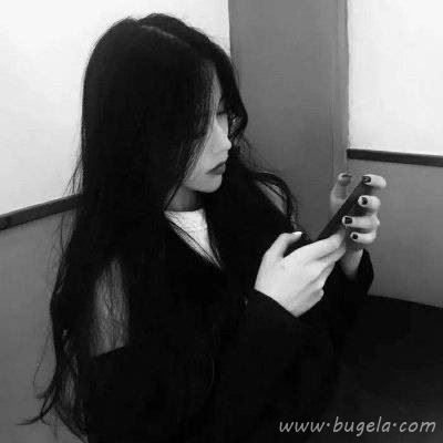 伤感女生冷淡黑白头像 孤独心碎冷淡女生头像图片