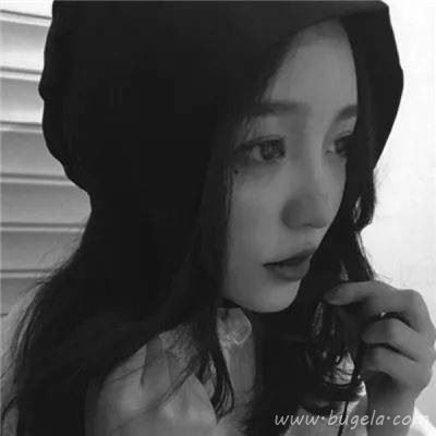 伤感女生冷淡黑白头像 孤独心碎冷淡女生头像图片