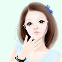 手绘短发美女唯美大_动漫头像_爱扣扣网图片