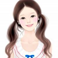 唯美插画手绘美女_动漫头像_爱扣扣网图片
