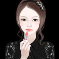 唯美插画手绘美女_动漫头像_爱扣扣网图片